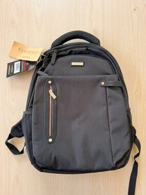 NWT ECO STYLE Tech Pro Checkpoint Friendly Laptop Backpack Black